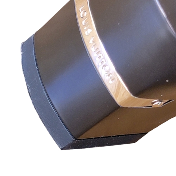 GORGEOUS!! LOUIS VUITTON Noir Veau Glace Tall Boots SZ 40 (US SZ 10) - Picture 7 of 14